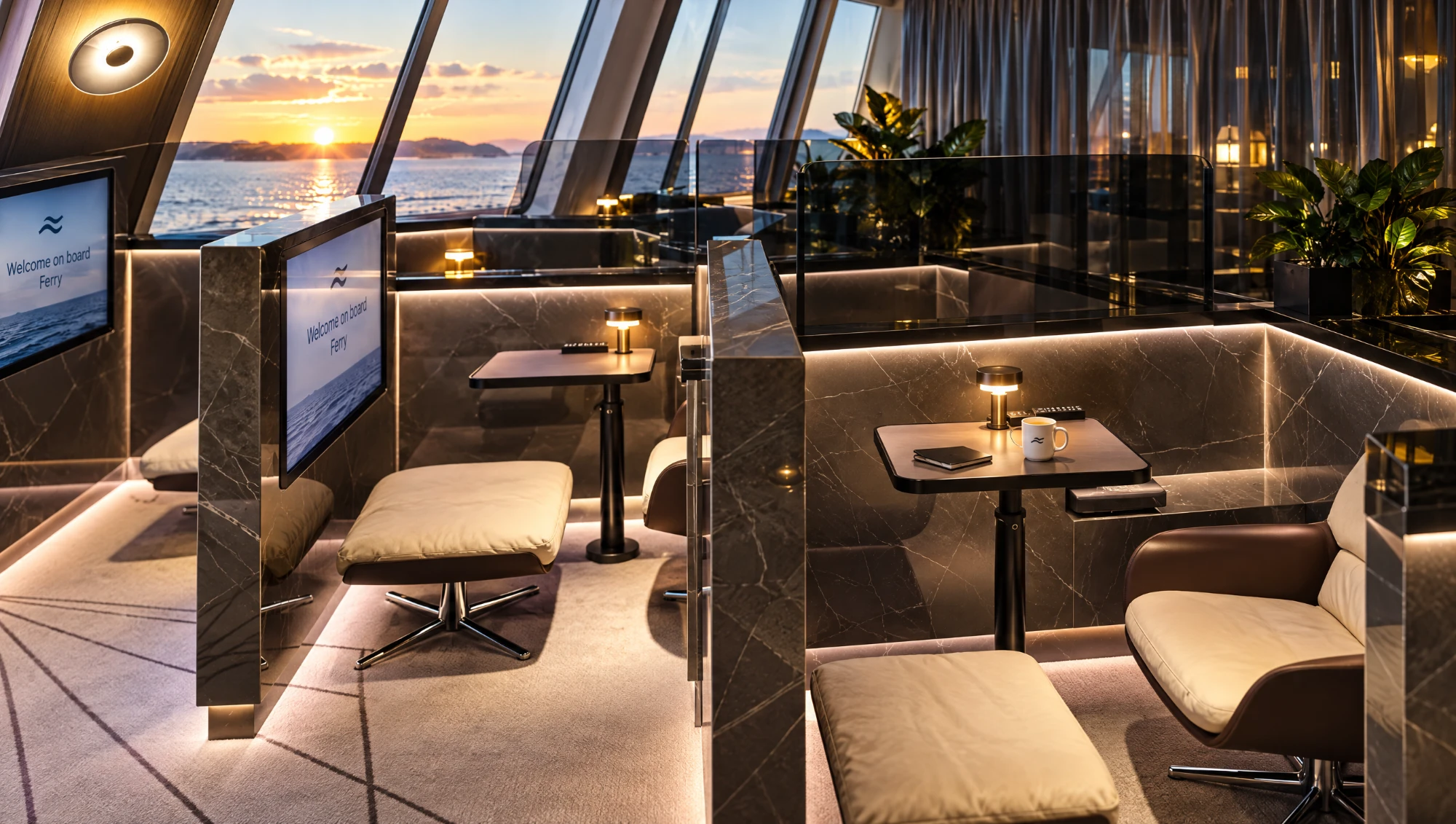 Inside cabin · Outside cabin · Premium cabin · Suite
