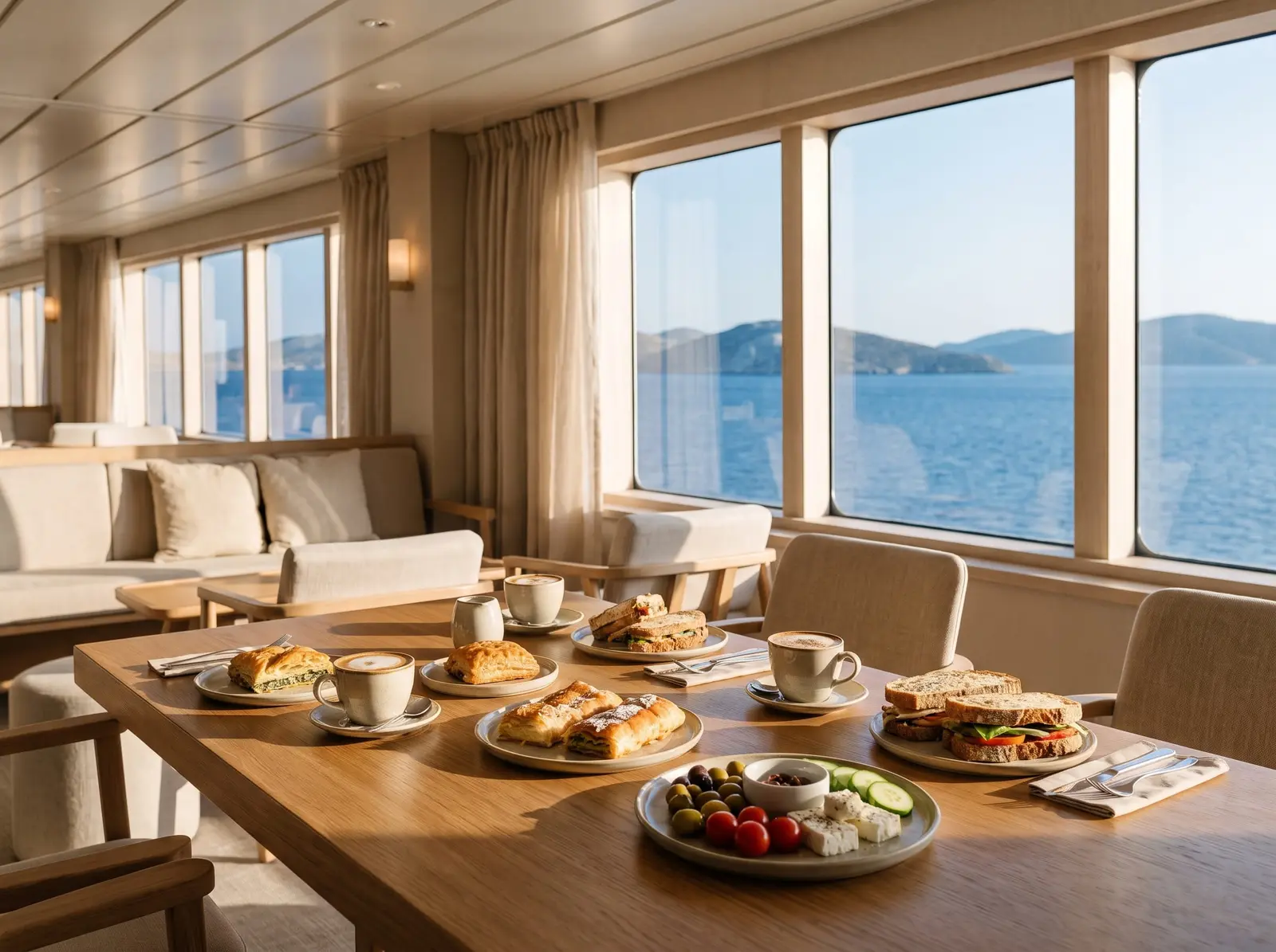 Photo · onboard café